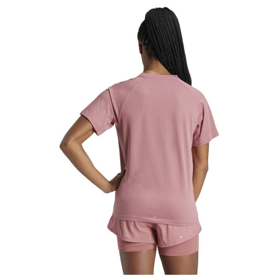 Adidas Γυναικεία κοντομάνικη μπλούζα Own the Run 3-Stripes Tee